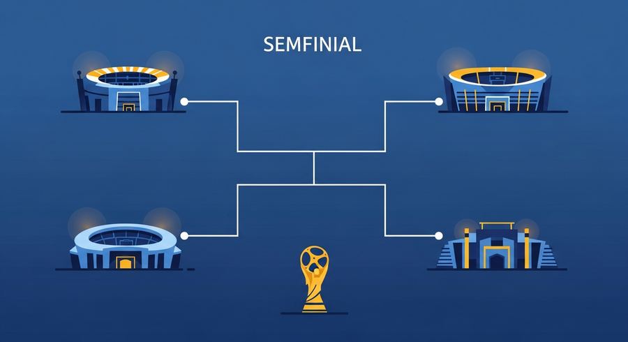 2026 월드컵 4강 대진 확정 — 사상 처음 랭킹 1~4위가 나란히 4강에